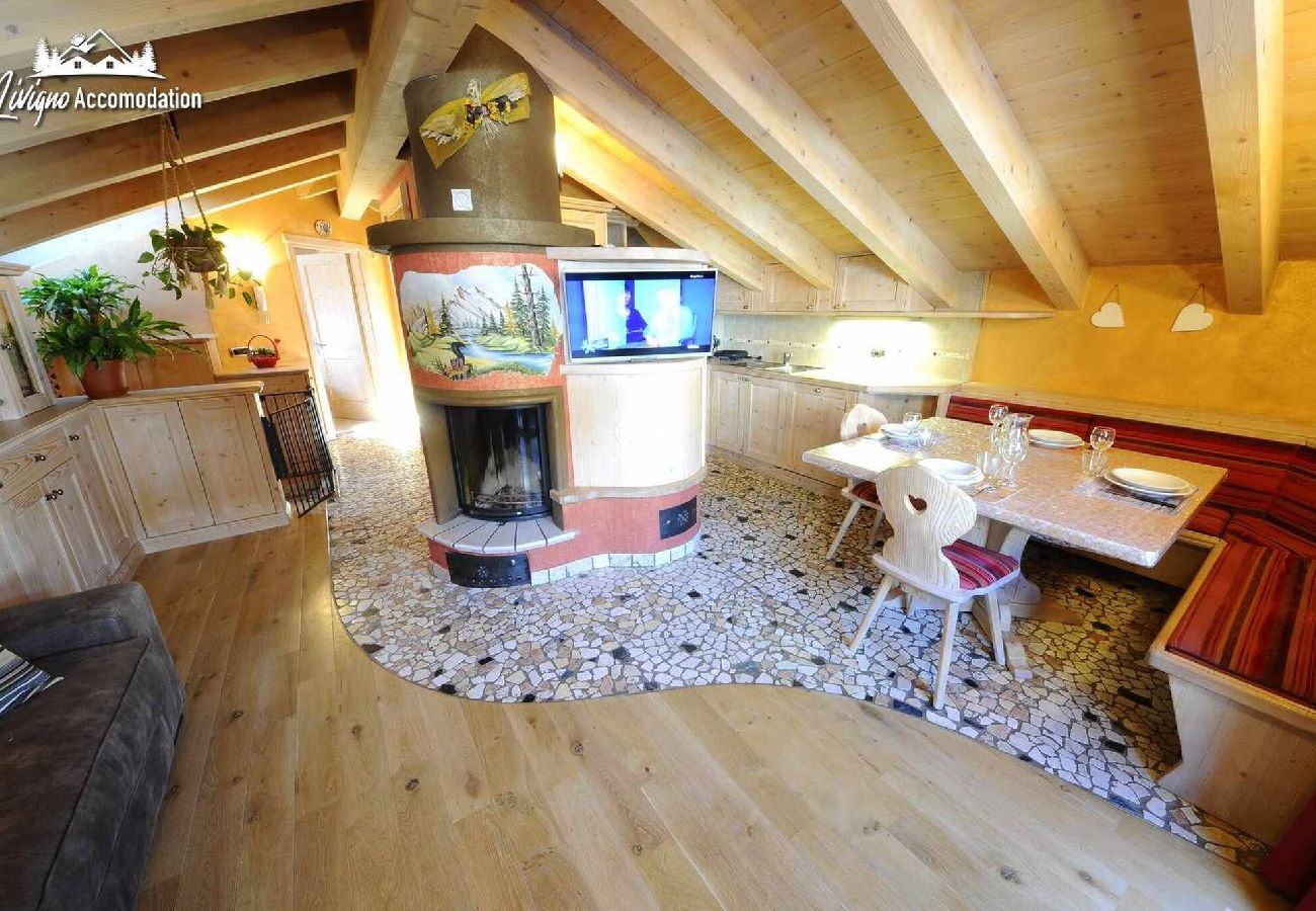Appartamento a Livigno - Chalet Lucky Attic Exlusive Chalet with fireplace 