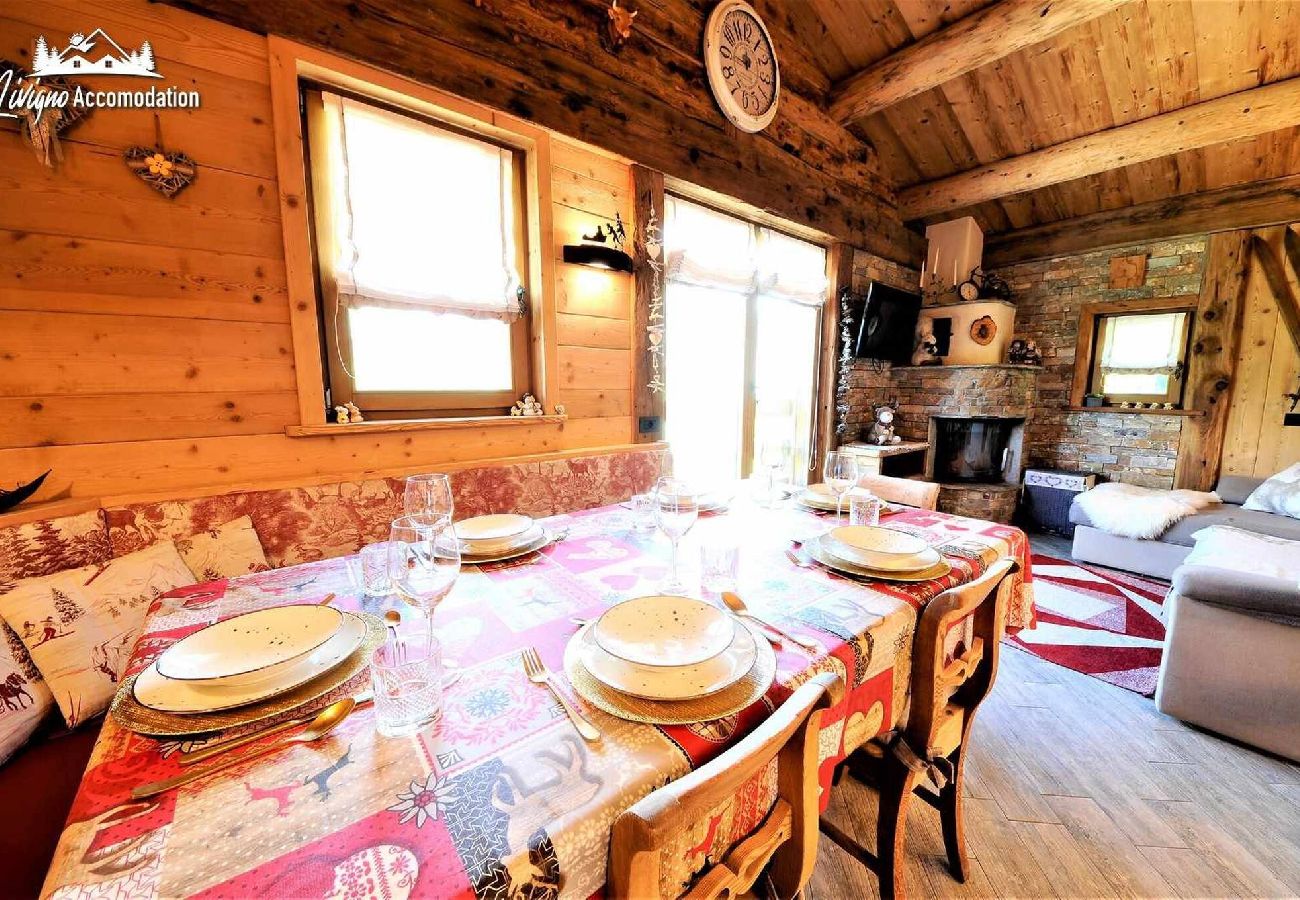 Ferienwohnung in Livigno - Chalet Heaven Mottolino - Dharma Luxury 