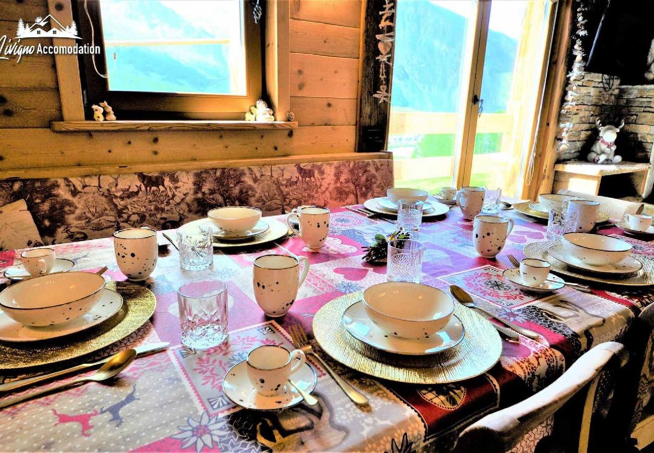 Ferienwohnung in Livigno - Chalet Heaven Mottolino - Dharma Luxury 