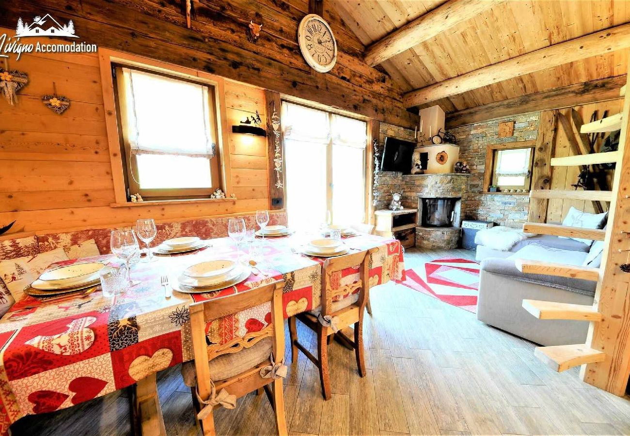 Ferienwohnung in Livigno - Chalet Heaven Mottolino - Dharma Luxury 