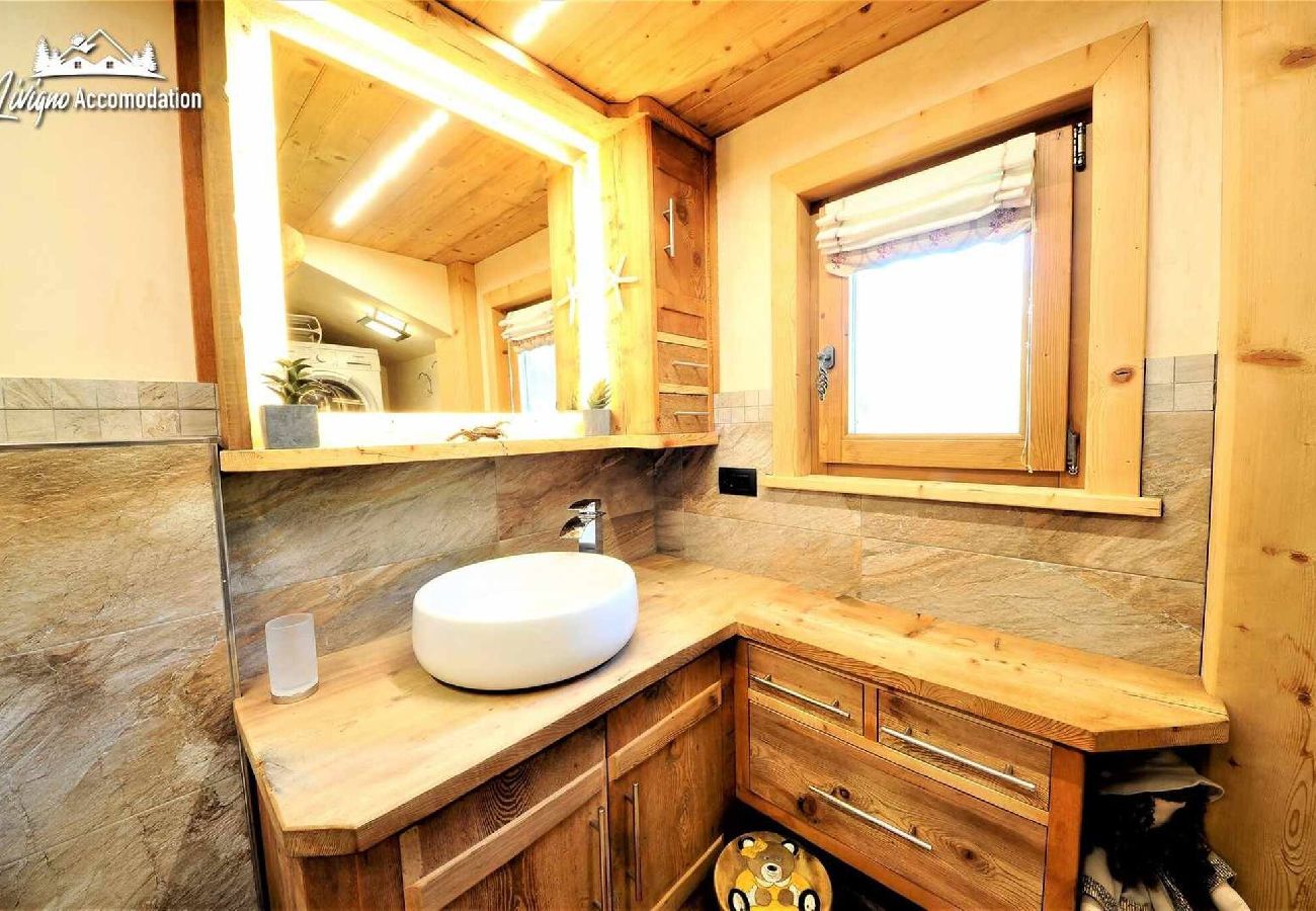 Ferienwohnung in Livigno - Chalet Heaven Mottolino - Dharma Luxury 