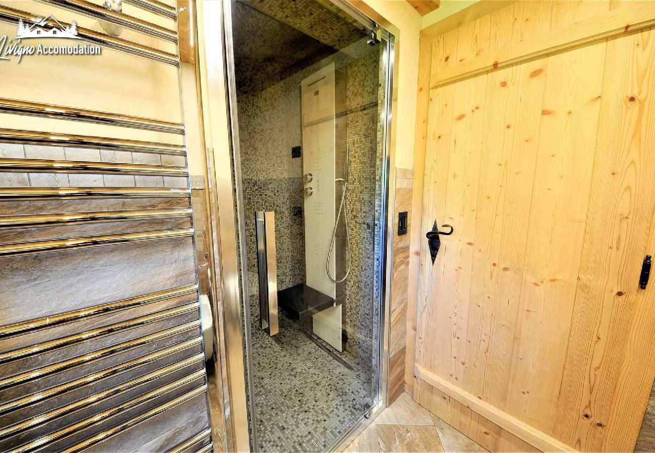 Ferienwohnung in Livigno - Chalet Heaven Mottolino - Dharma Luxury 