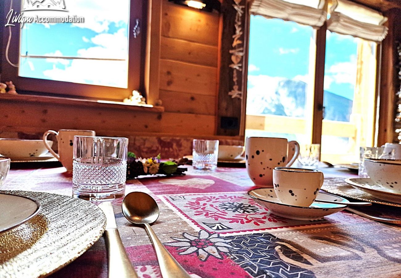 Ferienwohnung in Livigno - Chalet Heaven Mottolino - Dharma Luxury 