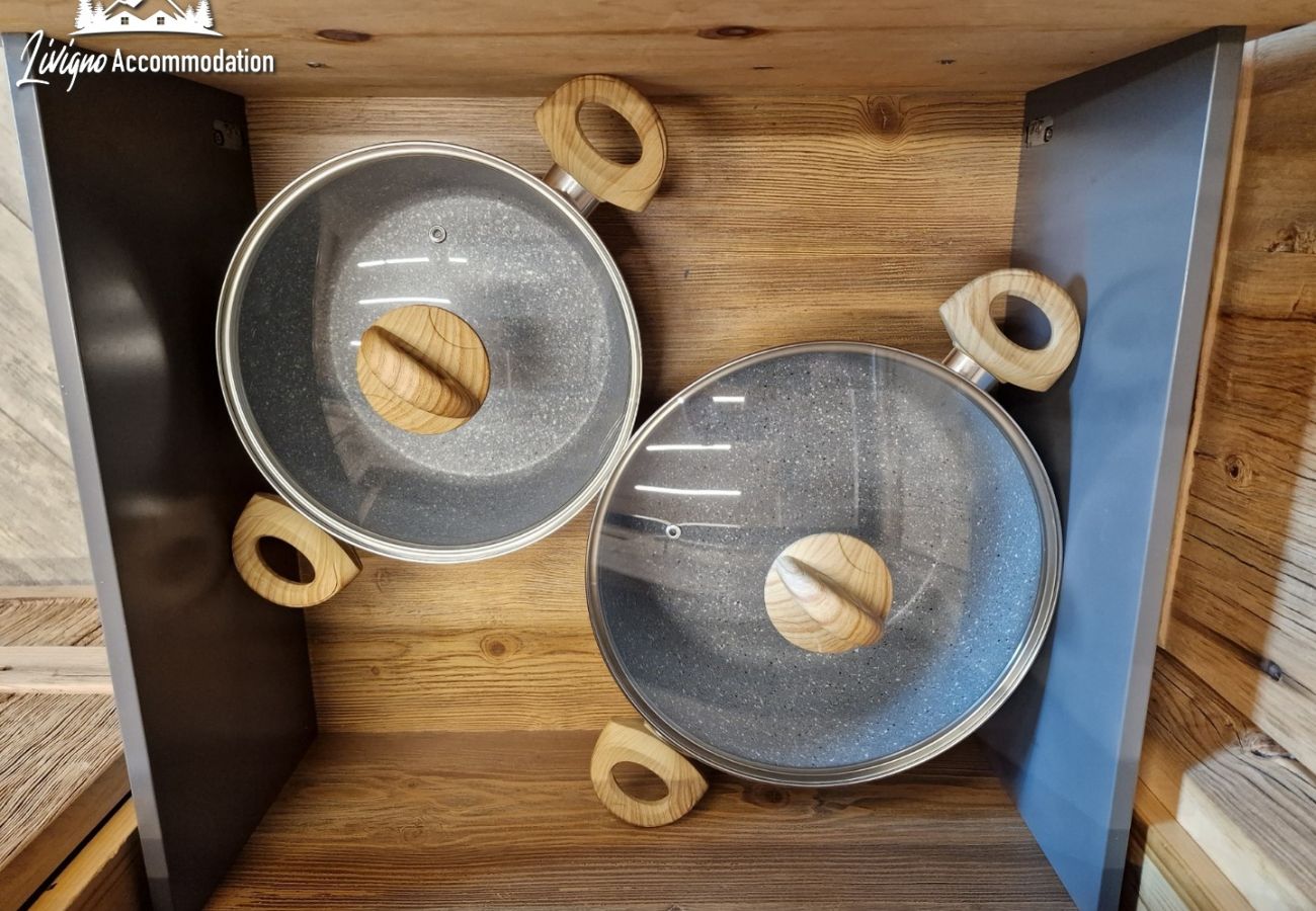 Ferienwohnung in Livigno - Chalet Heaven Mottolino - Dharma Luxury 