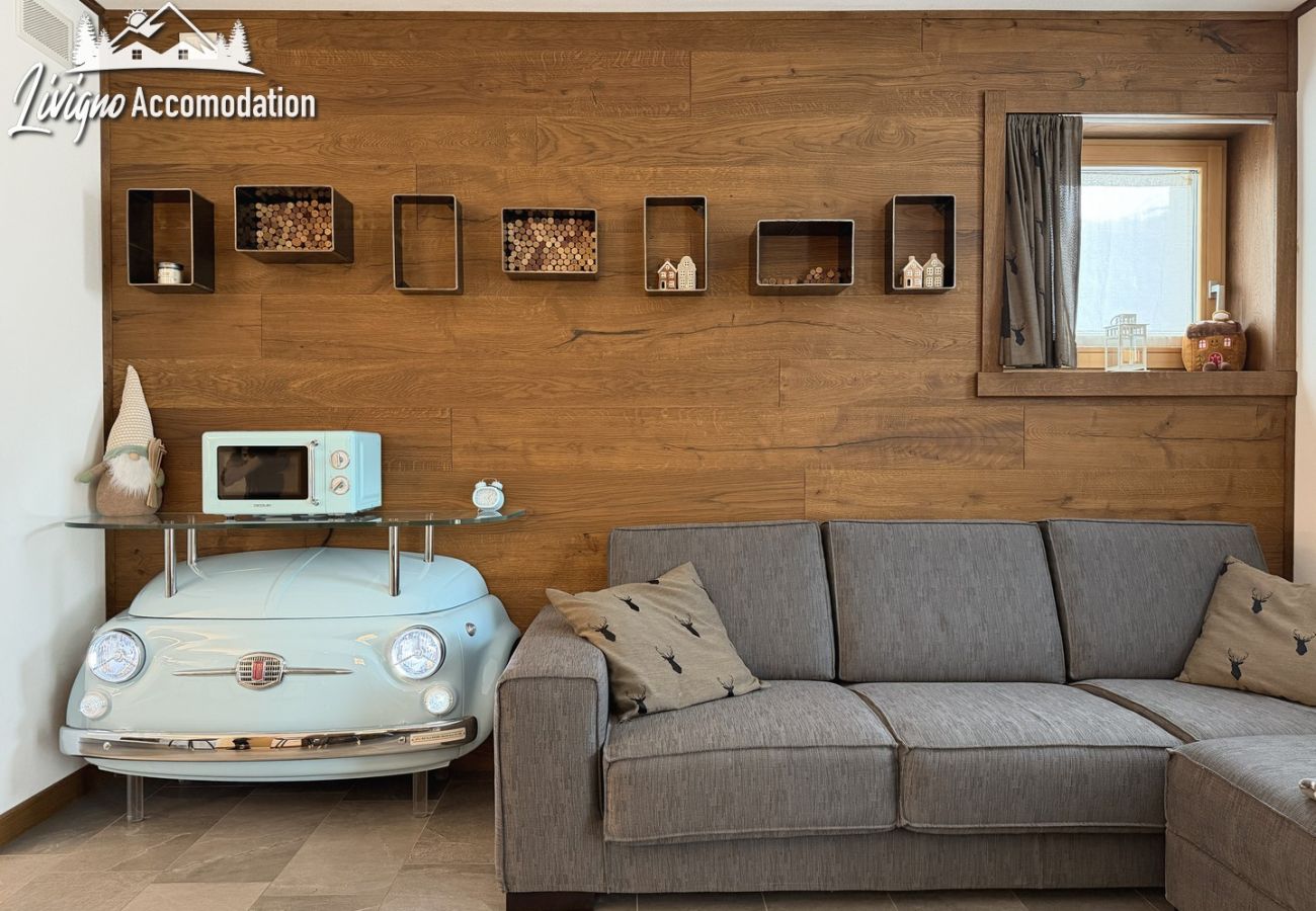 Ferienwohnung in Livigno - Chalet Moon – Familienfreundliches Apartment, im Zentrum mit privatem Garten und maximalem Komfort von Livigno Accomodation