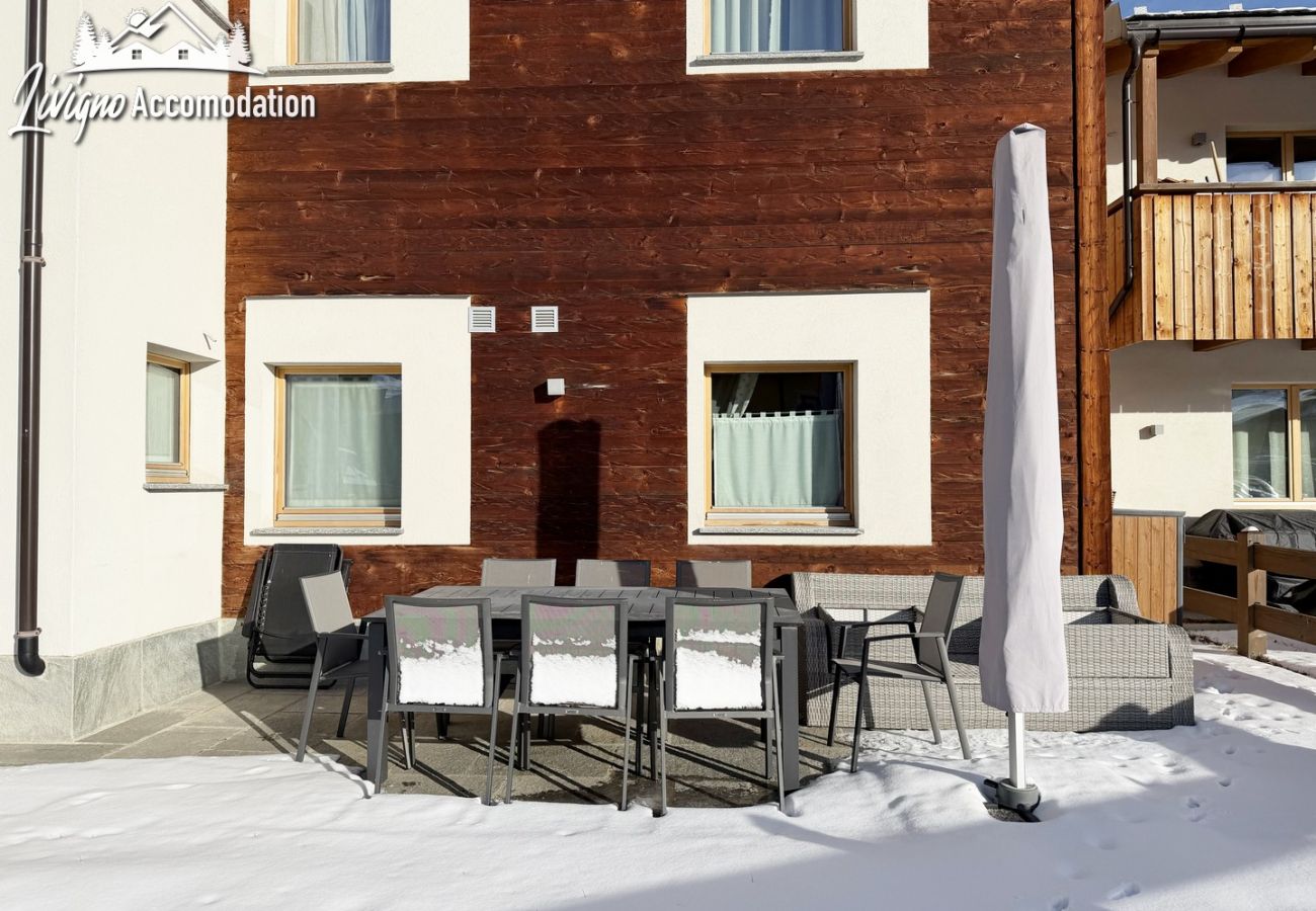 Ferienwohnung in Livigno - Chalet Moon – Familienfreundliches Apartment, im Zentrum mit privatem Garten und maximalem Komfort von Livigno Accomodation
